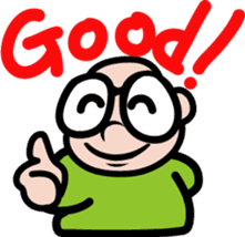 Ojisan Kid sticker #1019180