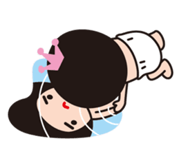 OMU-HIME (Diapers Girl) sticker #1019274