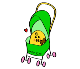 Everyday life of Piyo and Mama Bird sticker #1019622