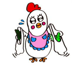 Everyday life of Piyo and Mama Bird sticker #1019625