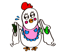 Everyday life of Piyo and Mama Bird sticker #1019625