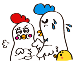 Everyday life of Piyo and Mama Bird sticker #1019631
