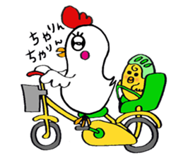 Everyday life of Piyo and Mama Bird sticker #1019641