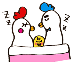 Everyday life of Piyo and Mama Bird sticker #1019646