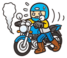 I am motorcyclist sticker #1020128