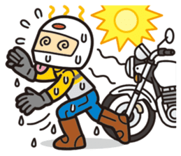 I am motorcyclist sticker #1020131