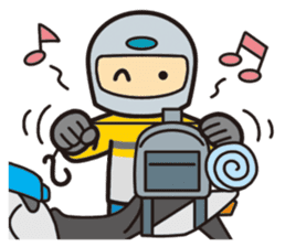 I am motorcyclist sticker #1020134