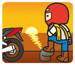 I am motorcyclist sticker #1020141