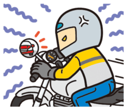 I am motorcyclist sticker #1020158