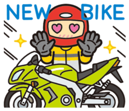 I am motorcyclist sticker #1020165