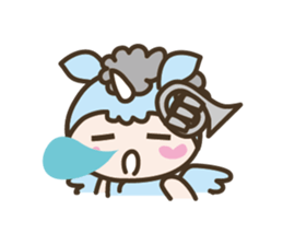 World of Unicorn & Musical instrument sticker #1020229