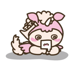 World of Unicorn & Musical instrument sticker #1020232