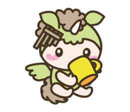 World of Unicorn & Musical instrument sticker #1020238