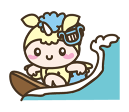 World of Unicorn & Musical instrument sticker #1020239