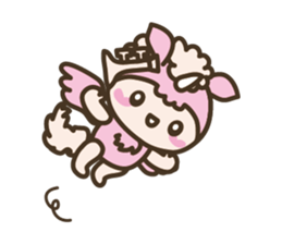 World of Unicorn & Musical instrument sticker #1020240