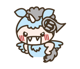 World of Unicorn & Musical instrument sticker #1020241