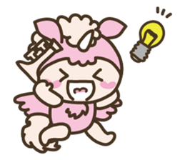 World of Unicorn & Musical instrument sticker #1020244