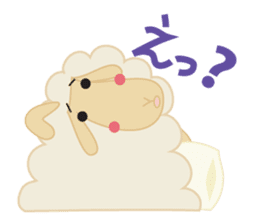 sleep loving sheep yokunel and nenne sticker #1020442