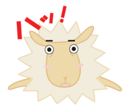 sleep loving sheep yokunel and nenne sticker #1020445