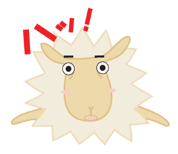 sleep loving sheep yokunel and nenne sticker #1020445