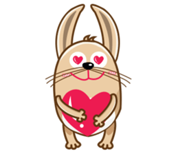 Baby Rabber sticker #1020454