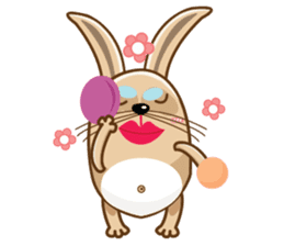 Baby Rabber sticker #1020474