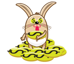 Baby Rabber sticker #1020479