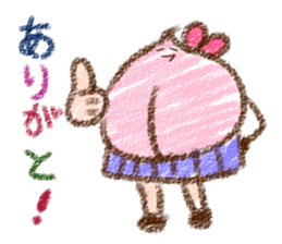 Momoko (Japanese) sticker #1020630