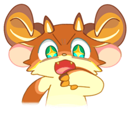 Animals with horns sticker #1020916