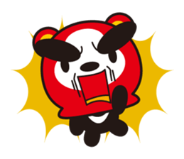 Three masked bears sticker #1021013