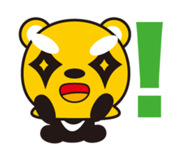 Three masked bears sticker #1021016