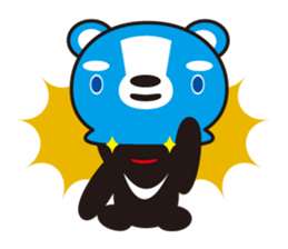 Three masked bears sticker #1021017