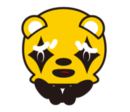 Three masked bears sticker #1021019