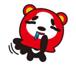 Three masked bears sticker #1021021