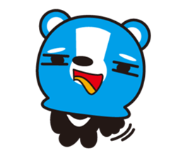 Three masked bears sticker #1021023