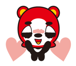 Three masked bears sticker #1021027