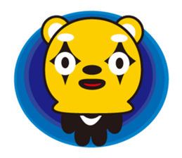 Three masked bears sticker #1021028