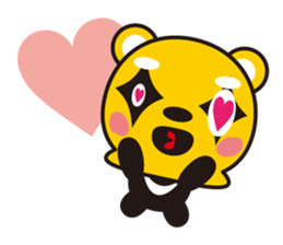 Three masked bears sticker #1021032