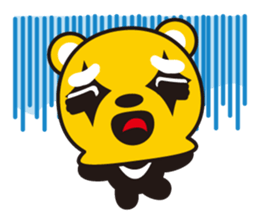 Three masked bears sticker #1021035