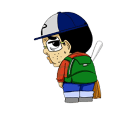 Mitsuko and Yasa man sticker #1021264