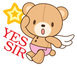 Flying Bear sticker #1021768