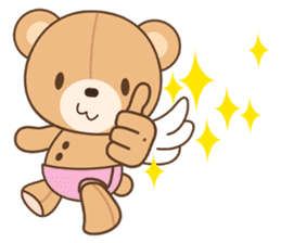 Flying Bear sticker #1021795