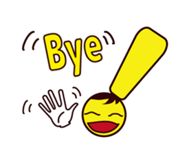 Mr.Exclamation sticker #1022060