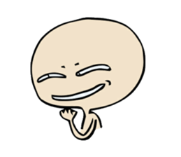 The long brow & Abdomen sticker #1022571