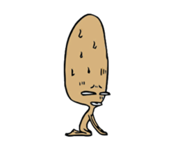 The long brow & Abdomen sticker #1022572