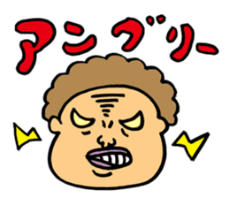 Black cat mask wrestler sticker #1022877