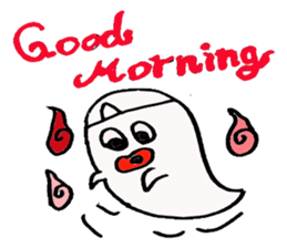 Japanese Pretty Ghost sticker #1022927