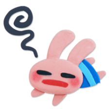 Clay Bunny sticker #1023338