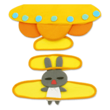 Clay Bunny sticker #1023345