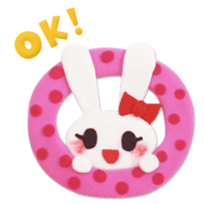 Clay Bunny sticker #1023347